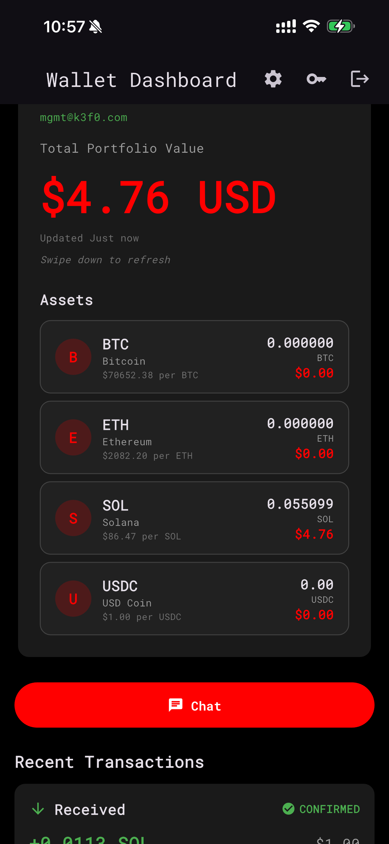 K3F0 CRYPTO WALLET 1